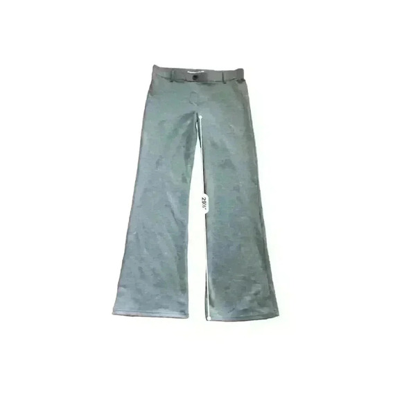 Betabrand Women's Gray and Tan Flared Dress Pants Pull-On Petites Size M - Picture 4 of 8